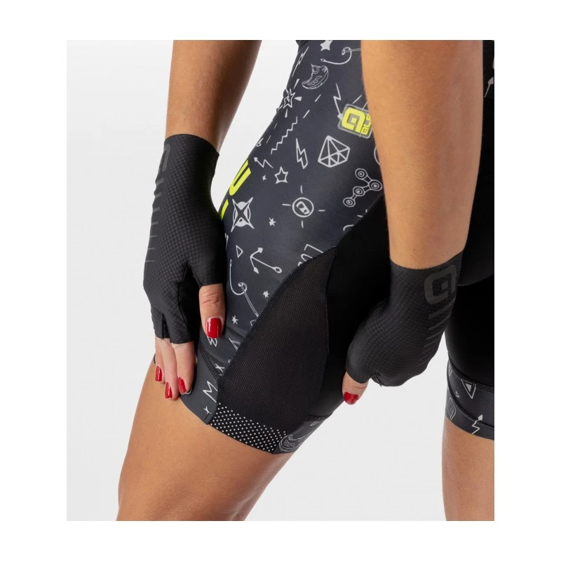 Body Ciclismo ALE' PRR VERSILIA Nero Donna 10 Body Ciclismo ALE' PRR VERSILIA Nero Donna - immagine 8