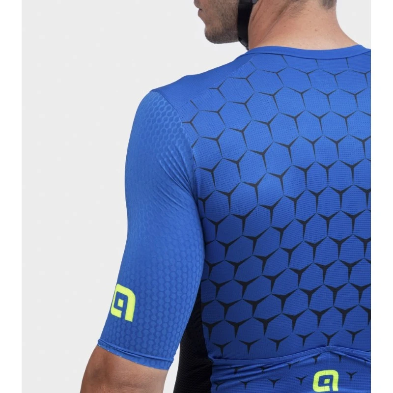 Body Ciclismo ALE' R-EV1 HIVE Blu 10 Body Ciclismo ALE' R-EV1 HIVE Blu - immagine 8