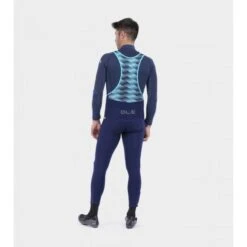 Calzamaglia Invernale Ciclismo ALE' KLIMATIK K-ATMO 2.0 Blu Marino 2022 -Affari Ciclistici calzamaglia invernale ciclismo ale klimatik k atmo 20 blu marino 2022 3