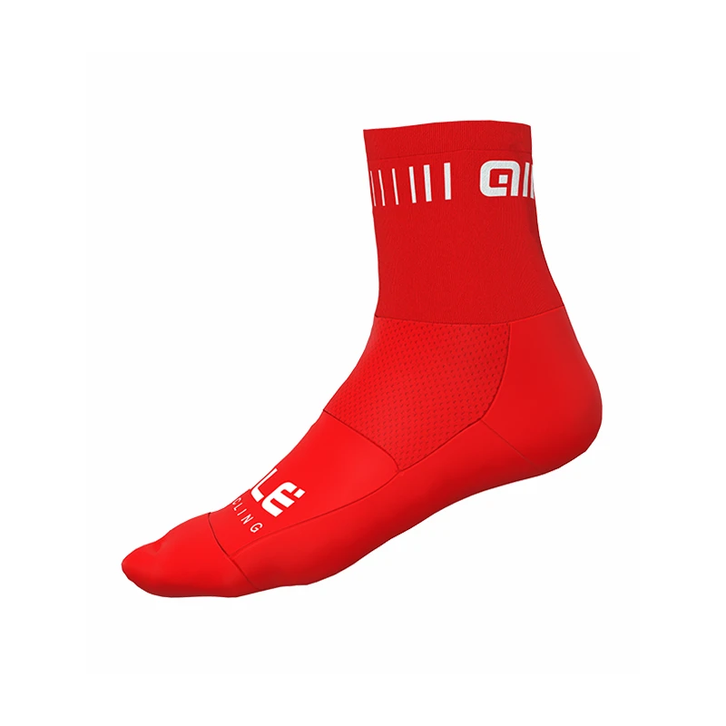 Calzini Ciclismo ALE' STRADA QSKIN 14 Rosso 3 Calzini Ciclismo ALE' STRADA QSKIN 14 Rosso