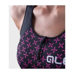Canotta Top Ciclismo Donna ALE' SOLID HELIOS Nero -Affari Ciclistici canotta top ciclismo donna ale solid helios nero 4
