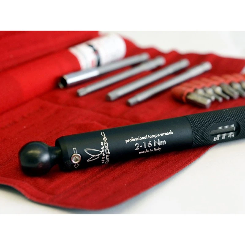 Chiave Dinamometrica EFFETTO MARIPOSA GIUSTAFORZA DELUXE 2-16 Con Inserti 5 Chiave Dinamometrica EFFETTO MARIPOSA GIUSTAFORZA DELUXE 2-16 Con Inserti - immagine 3