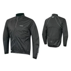 Giacca Antivento Bici FORCE X64 Nero