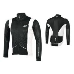 Giacca Bici FORCE X58 Nero-bianco