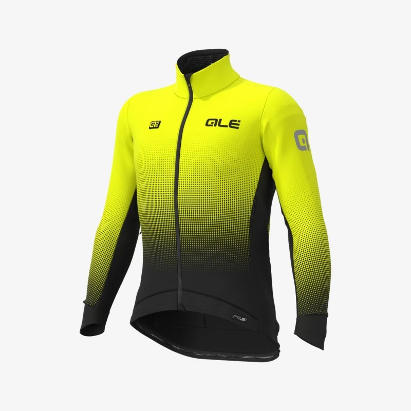 Giacca Invernale Idrorepellente Ciclismo ALE' PRS Dots DWR Stretch 3 Giacca Invernale Idrorepellente Ciclismo ALE' PRS Dots DWR Stretch