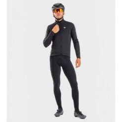 Giubbino Invernale Ciclismo ALE' SOLID FONDO Nero 2022 -Affari Ciclistici giubbino invernale ciclismo ale solid fondo nero 2022 2