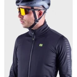 Giubbino Invernale Ciclismo ALE' SOLID FONDO Nero 2022 -Affari Ciclistici giubbino invernale ciclismo ale solid fondo nero 2022 4