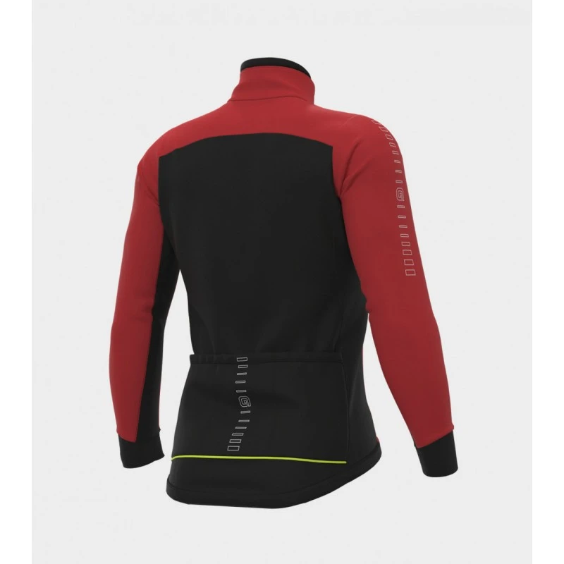 Giubbino Invernale Ciclismo ALE' SOLID FONDO Rosso 2022 4 Giubbino Invernale Ciclismo ALE' SOLID FONDO Rosso 2022 - immagine 2
