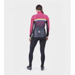 Giubbino Invernale Donna ALE' PR-S Bridge Fragola 2022 11 Giubbino Invernale Donna ALE' PR-S Bridge Fragola 2022 -Affari Ciclistici giubbino invernale donna ale pr s bridge fragola 2022 3