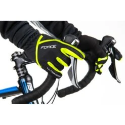 Guanti Invernali Bici Da Corsa FORCE ULTRA TECH Fluo 7 Guanti Invernali Bici Da Corsa FORCE ULTRA TECH Fluo -Affari Ciclistici guanti invernali bici da corsa force ultra tech fluo 2