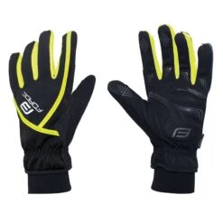 Guanti Invernali Bici Da Corsa FORCE ULTRA TECH Fluo