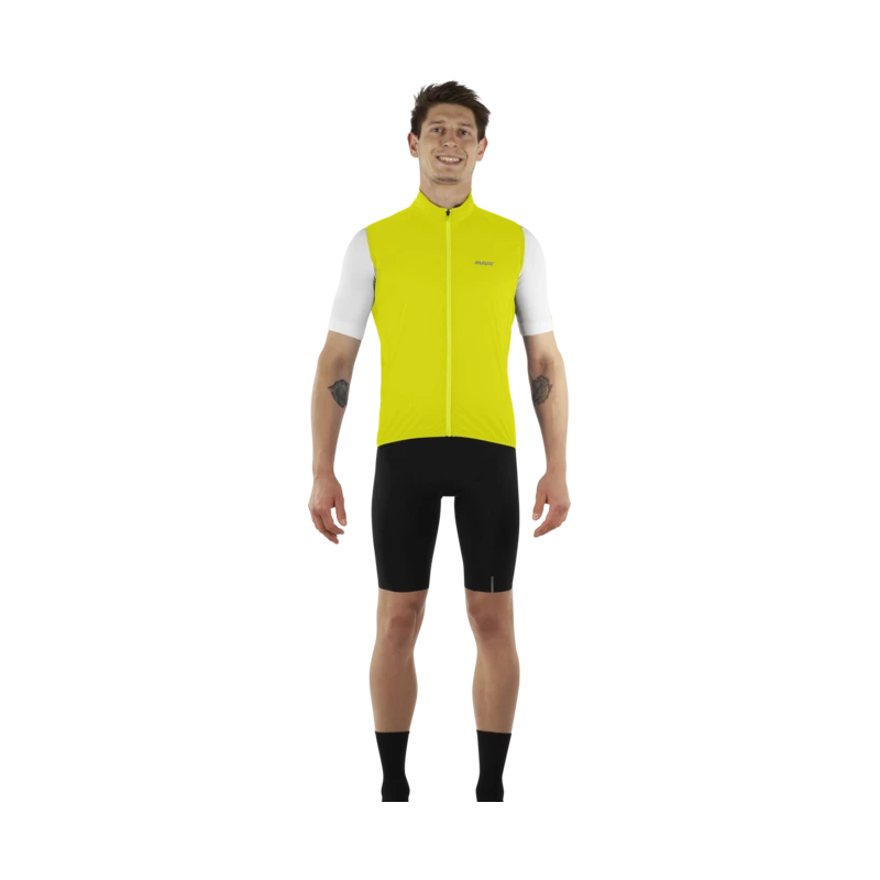 Guscio Gilet Antipioggia Antivento Mavic Sirocco SULPHUR SPRING 2022 10 Guscio Gilet Antipioggia Antivento Mavic Sirocco SULPHUR SPRING 2022 - immagine 8