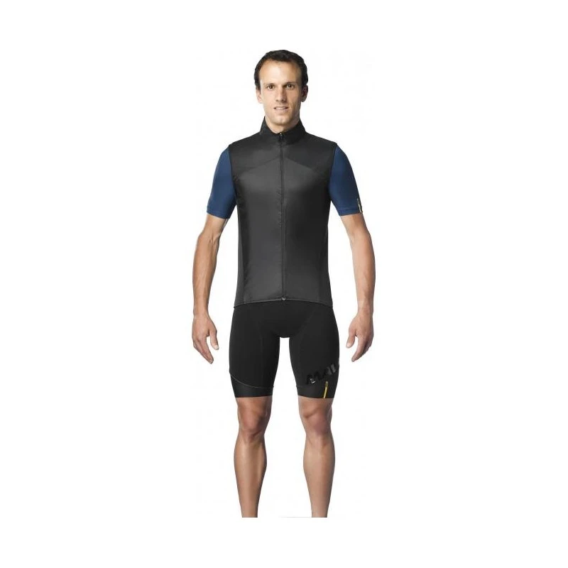 Guscio Gilet Ciclismo Antipioggia Antivento MAVIC Sirocco Vest Nero Uomo 6 Guscio Gilet Ciclismo Antipioggia Antivento MAVIC Sirocco Vest Nero Uomo - immagine 4