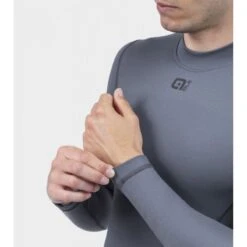 Intimo ALE' Baselayer Manica Lunga HEAT Grigio 2022 -Affari Ciclistici intimo ale baselayer manica lunga heat grigio 2022 5