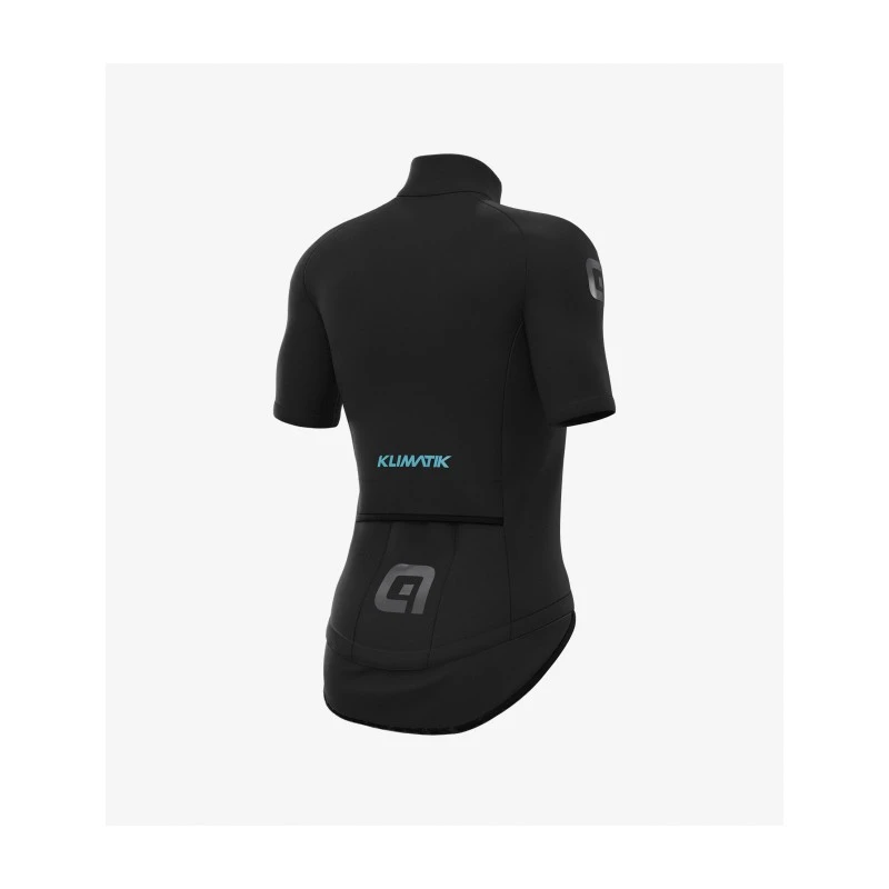 Maglia Antipioggia Manica Corta Ciclismo ALE' KLIMATIK K-ATMO WR RAIN Nero 4 Maglia Antipioggia Manica Corta Ciclismo ALE' KLIMATIK K-ATMO WR RAIN Nero - immagine 2