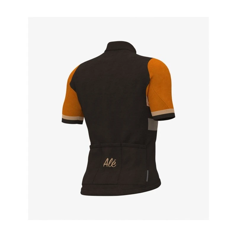 Maglia Ciclismo ALE' CLASSIC VINTAGE Arancione 4 Maglia Ciclismo ALE' CLASSIC VINTAGE Arancione - immagine 2