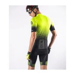 Maglia Ciclismo ALE' GRAPHICS PR-S DOTS Giallo Fluo -Affari Ciclistici maglia ciclismo ale graphics pr s dots giallo fluo 3