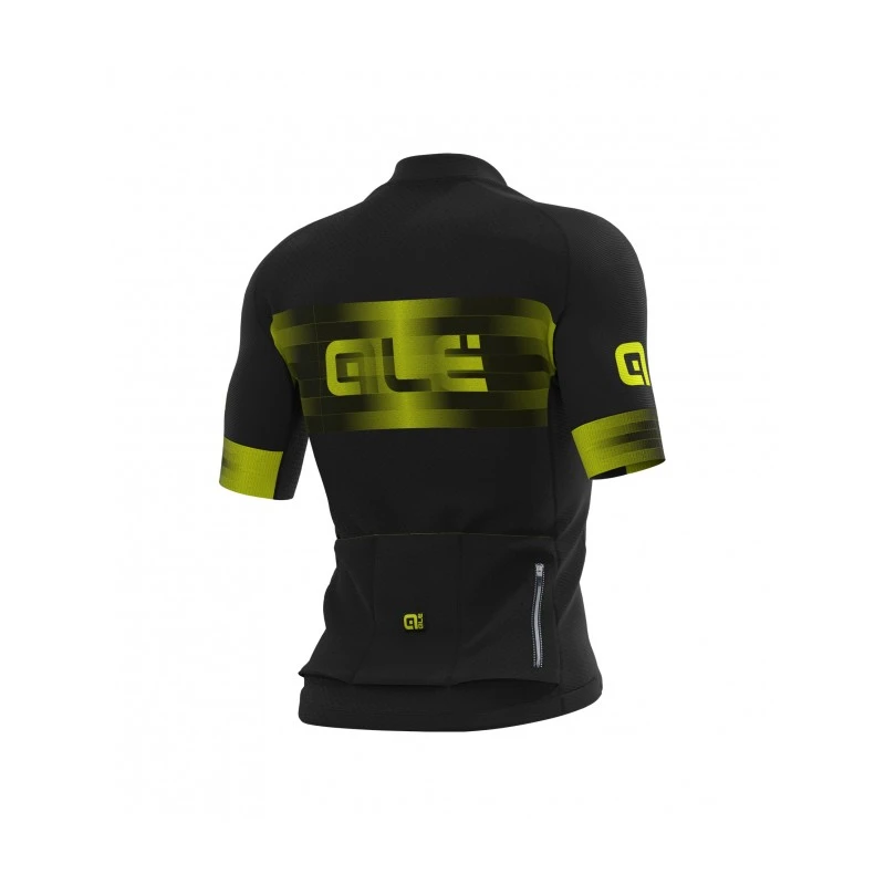 Maglia Ciclismo ALE' GRAPHICS PRR SCALATA Nero Fluo 4 Maglia Ciclismo ALE' GRAPHICS PRR SCALATA Nero Fluo - immagine 2