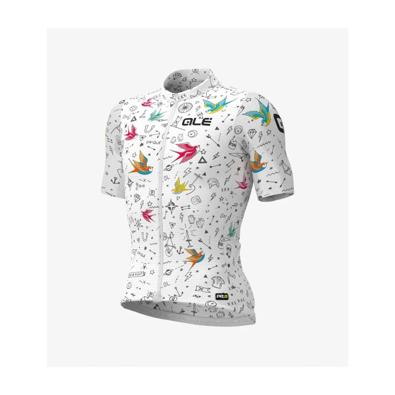 Maglia Ciclismo ALE' GRAPHICS PRR VERSILIA Bianco 3 Maglia Ciclismo ALE' GRAPHICS PRR VERSILIA Bianco