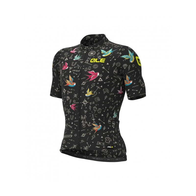 Maglia Ciclismo ALE' GRAPHICS PRR VERSILIA Nero 3 Maglia Ciclismo ALE' GRAPHICS PRR VERSILIA Nero