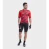 Maglia Ciclismo ALE' PR-R SQUARE Rosso -Affari Ciclistici maglia ciclismo ale pr r square rosso
