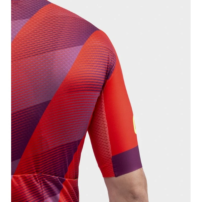 Maglia Ciclismo ALE' PR-R SQUARE Rosso 8 Maglia Ciclismo ALE' PR-R SQUARE Rosso - immagine 6