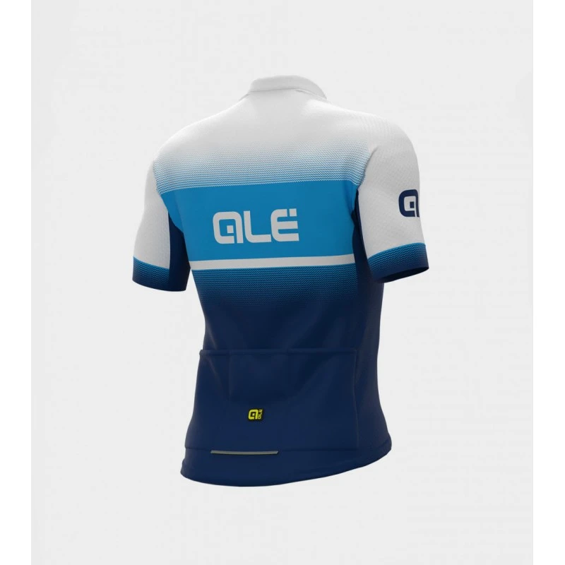 Maglia Ciclismo ALE' SOLID BLEND Azzurro 4 Maglia Ciclismo ALE' SOLID BLEND Azzurro - immagine 2