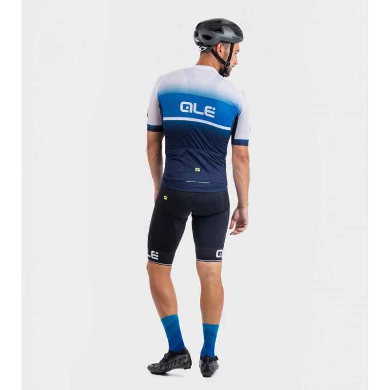 Maglia Ciclismo ALE' SOLID BLEND Azzurro 6 Maglia Ciclismo ALE' SOLID BLEND Azzurro - immagine 4