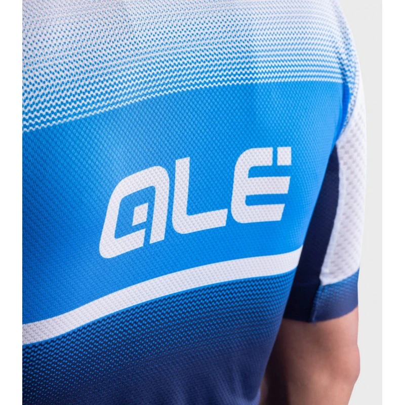 Maglia Ciclismo ALE' SOLID BLEND Azzurro 7 Maglia Ciclismo ALE' SOLID BLEND Azzurro - immagine 5