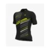 Maglia Ciclismo ALE' SOLID FLASH Nero Fluo -Affari Ciclistici maglia ciclismo ale solid flash nero fluo