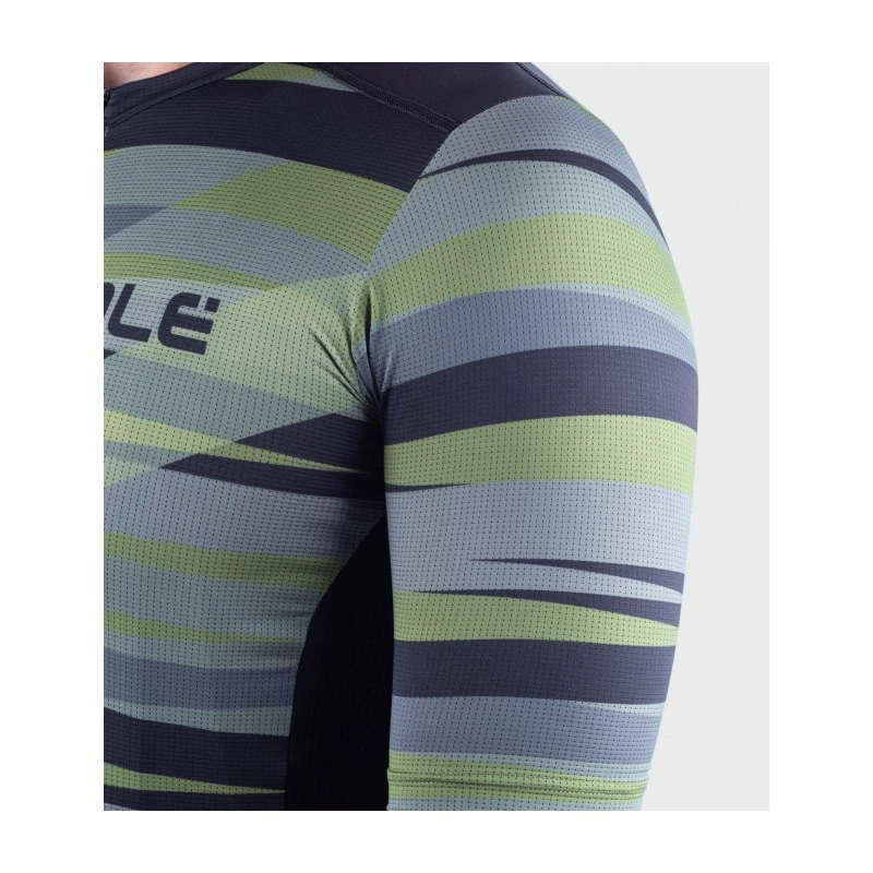 Maglia Ciclismo ALE' SOLID Off-road Gravel PATHWAY Verde 6 Maglia Ciclismo ALE' SOLID Off-road Gravel PATHWAY Verde - immagine 4