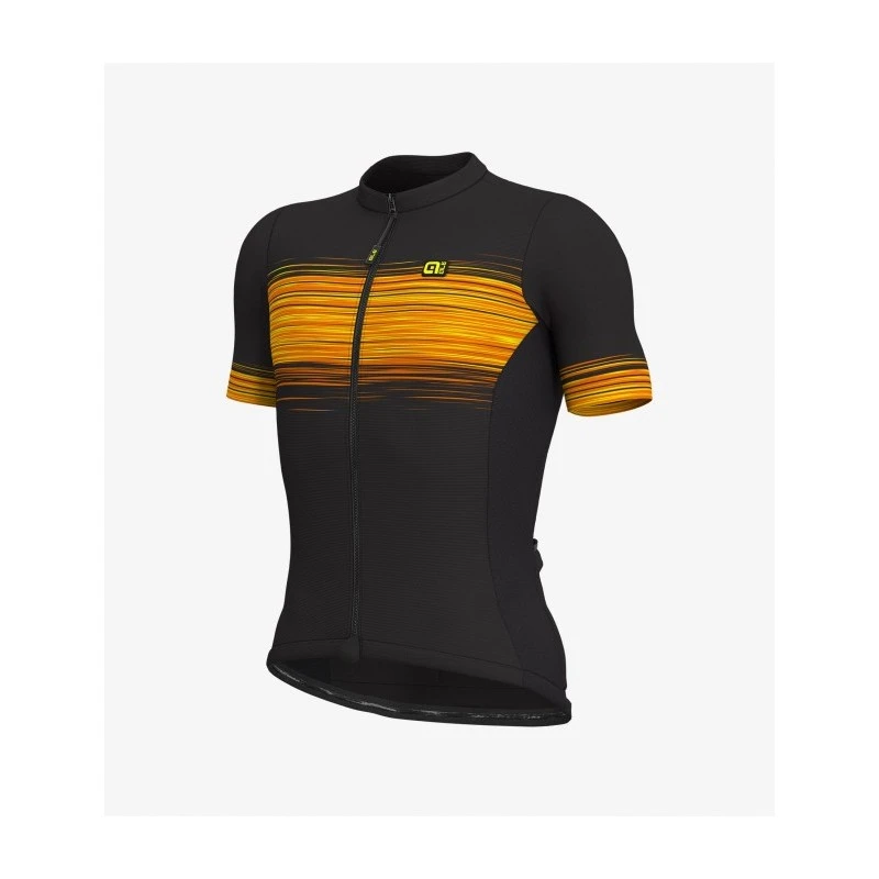 Maglia Ciclismo ALE' SOLID START Nero Giallo 3 Maglia Ciclismo ALE' SOLID START Nero Giallo