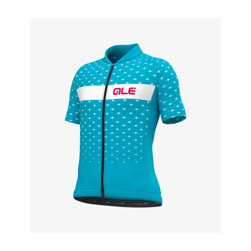 Maglia Ciclismo Bimbo ALE' KID STAR Turchese 3 Maglia Ciclismo Bimbo ALE' KID STAR Turchese