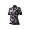 Maglia Ciclismo Donna ALE' PRR FIORI Blu -Affari Ciclistici maglia ciclismo donna ale prr fiori blu