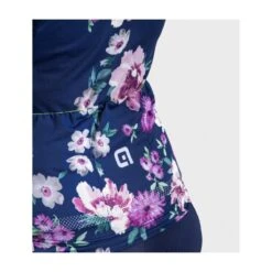 Maglia Ciclismo Donna ALE' PRR FIORI Blu -Affari Ciclistici maglia ciclismo donna ale prr fiori blu 1 5
