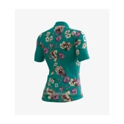 Maglia Ciclismo Donna ALE' PRR FIORI Verde -Affari Ciclistici maglia ciclismo donna ale prr fiori verde 2