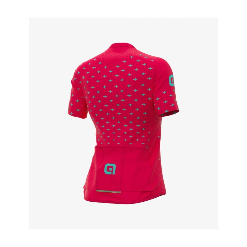 Maglia Ciclismo Donna ALE' PRR STAR Fragola 4 Maglia Ciclismo Donna ALE' PRR STAR Fragola - immagine 2