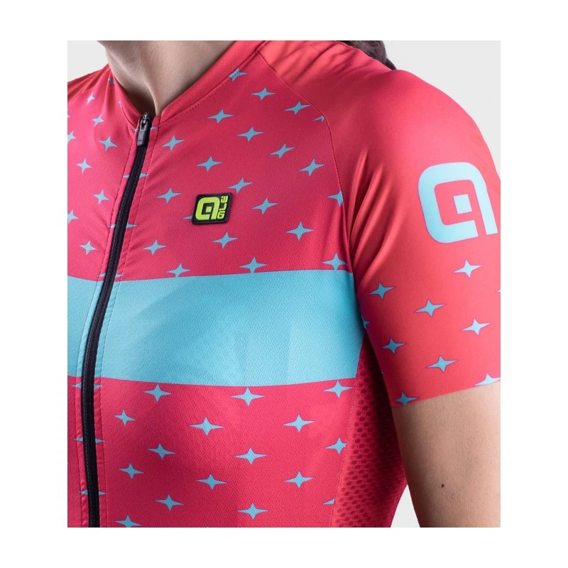 Maglia Ciclismo Donna ALE' PRR STAR Fragola 8 Maglia Ciclismo Donna ALE' PRR STAR Fragola - immagine 6