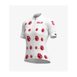 Maglia Ciclismo Donna ALE' PRR SMILE Bianco
