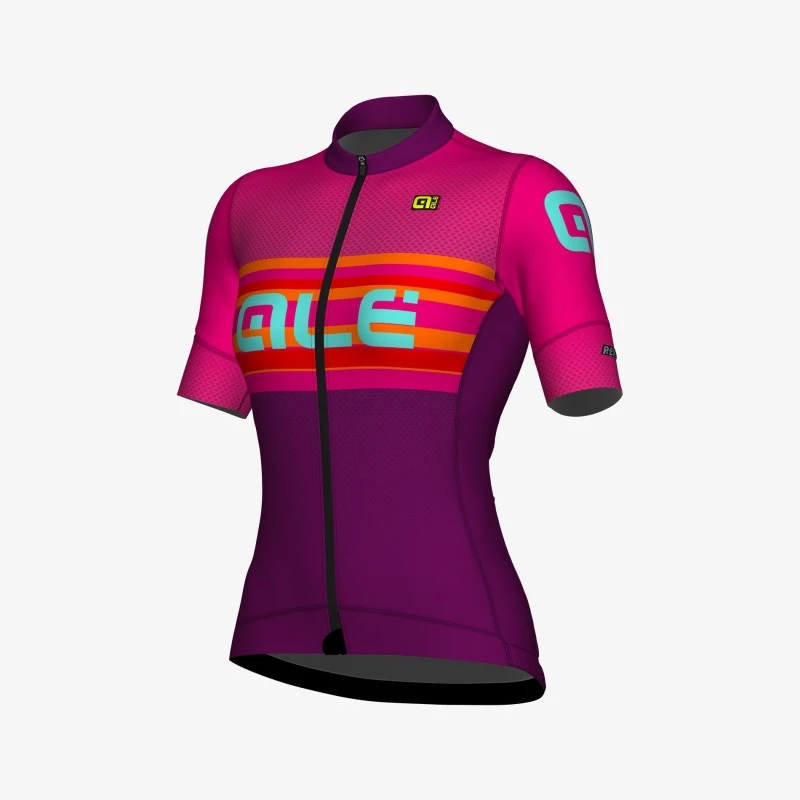 Maglia Ciclismo Donna ALE' R-EV1 SUMMER Viola 3 Maglia Ciclismo Donna ALE' R-EV1 SUMMER Viola