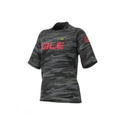 Maglia Ciclismo Donna ALE' ROCK Off-road MTB Nero