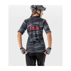 Maglia Ciclismo Donna ALE' ROCK Off-road MTB Nero -Affari Ciclistici maglia ciclismo donna ale rock off road mtb nero 3