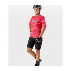 Maglia Ciclismo Donna ALE' ROCK Off-road MTB Rosa -Affari Ciclistici maglia ciclismo donna ale rock off road mtb rosa 3