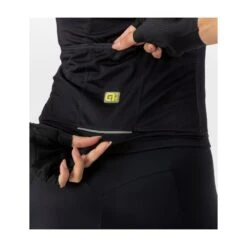 Maglia Ciclismo Donna ALE' SOLID BLEND Nero Rosa -Affari Ciclistici maglia ciclismo donna ale solid blend nero rosa 4