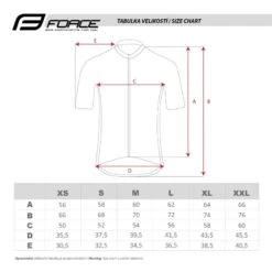Maglia Ciclismo FORCE T10 Bianco Fluo 5 Maglia Ciclismo FORCE T10 Bianco Fluo -Affari Ciclistici maglia ciclismo force t10 bianco fluo 1