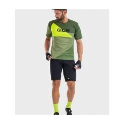 Maglia Dh Enduro Allmountain Ebike ALE' SHAPE Verde -Affari Ciclistici maglia dh enduro allmountain ebike ale shape verde 2