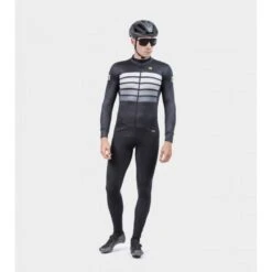 Maglia Invernale Ciclismo ALE' PR-R SOMBRA WOOL THERMO Nero-grigio 2022 -Affari Ciclistici maglia invernale ciclismo ale pr r sombra wool thermo nero grigio 2022 2