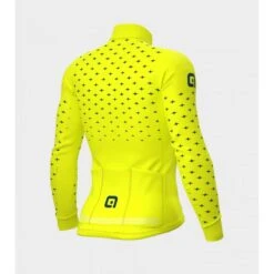 Maglia Invernale Ciclismo ALE' PR-R STARS Giallo Fluo-petrolio 2022 -Affari Ciclistici maglia invernale ciclismo ale pr r stars giallo fluo petrolio 2022 1