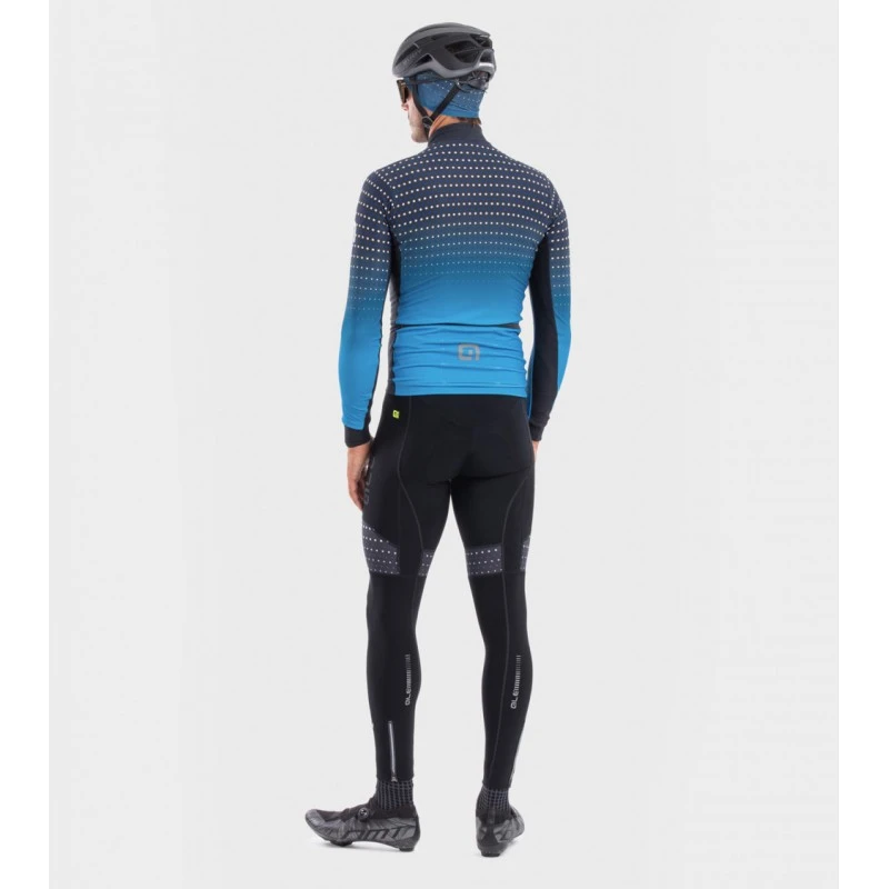 Maglia Invernale Ciclismo ALE' PR-S BULLET Nero-cyan 2022 6 Maglia Invernale Ciclismo ALE' PR-S BULLET Nero-cyan 2022 - immagine 4