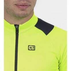 Maglia Invernale Ciclismo ALE' R-EV1 THERMAL Giallo Fluo 2022 -Affari Ciclistici maglia invernale ciclismo ale r ev1 thermal giallo fluo 2022 5